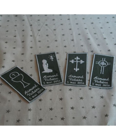 Signets Première Communion en tout dans le cadre - 6 dessins