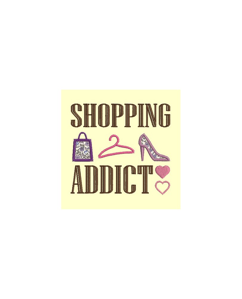 Shopping Addict  - 4 tailles