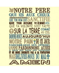 Notre Père - grands cadres  - 2 tailles