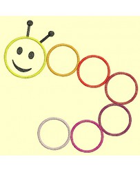 Chenille en appliqué - Appliqués