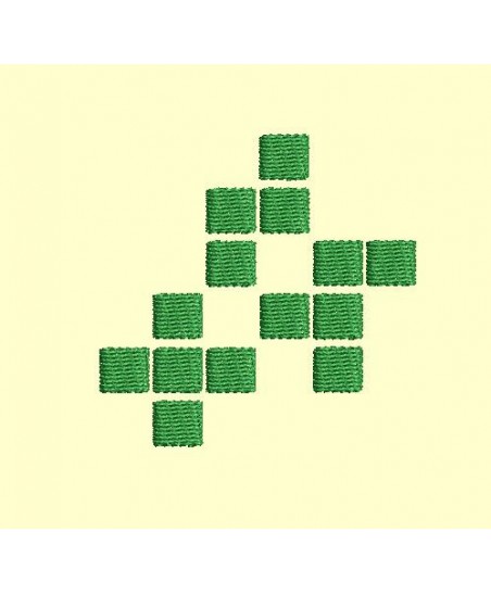 Blokus silhouette et appliqué