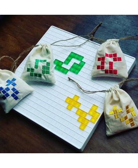 Blokus silhouette et appliqué