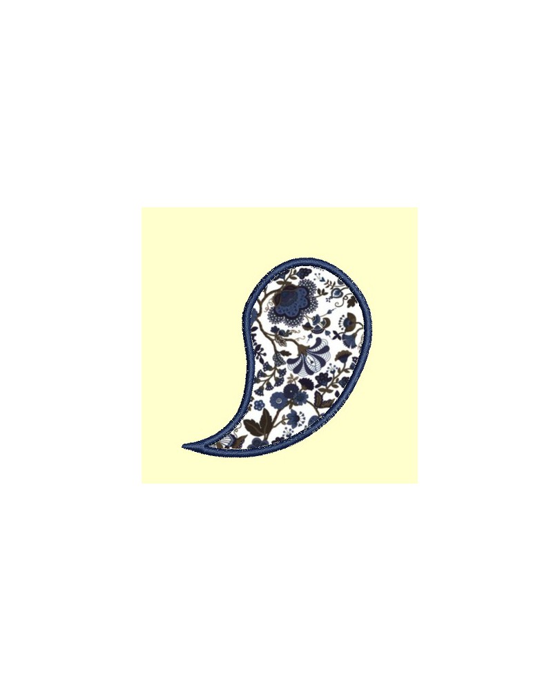 Virgule (ou apostrophe) en appliqué - 5 tailles