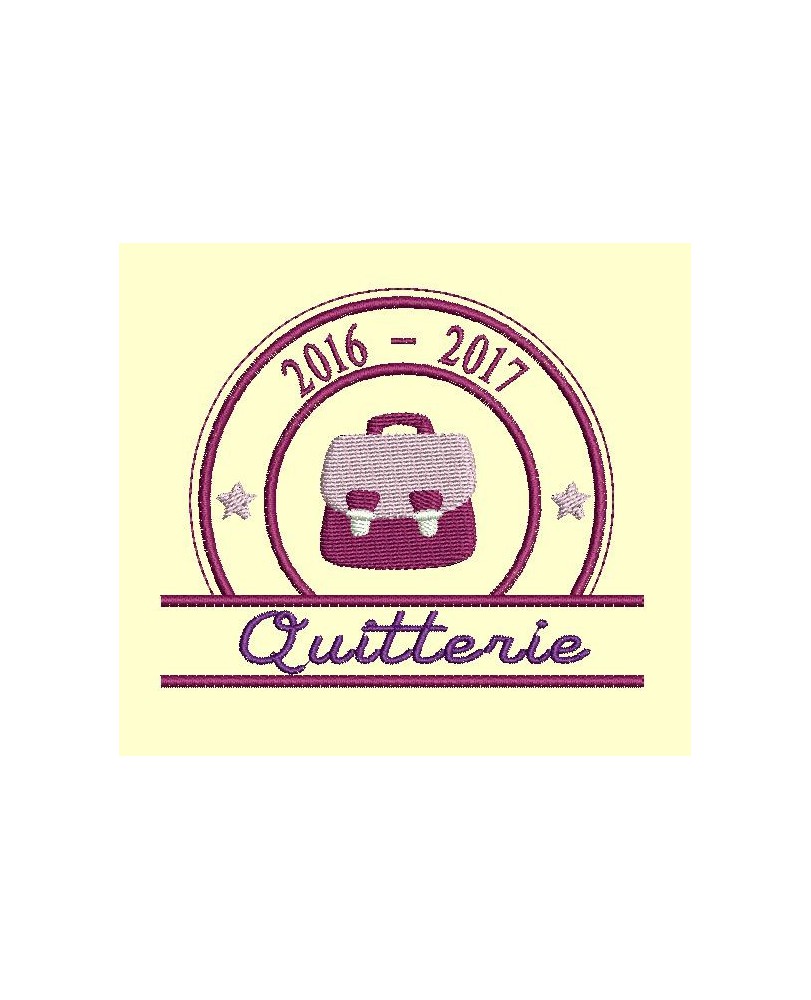 logo à personnaliser école 2016-2017 - 3 tailles