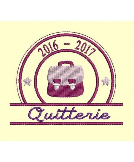 logo à personnaliser école 2016-2017 - 3 tailles