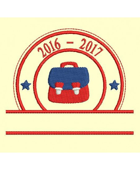 logo à personnaliser école 2016-2017 - 3 tailles