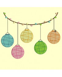 Guirlande guinguettes lampions