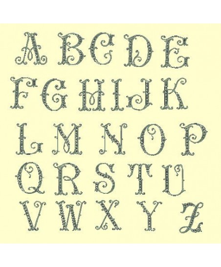 Monogramme Point - 3 tailles