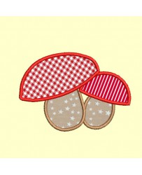 champignon double - 4 tailles