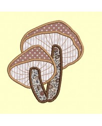 champignon double - 4 tailles