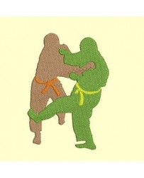Judokas - 4 tailles