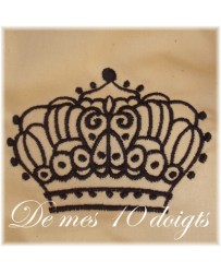 Couronne point satin 2