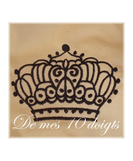 Couronne point satin - Accueil