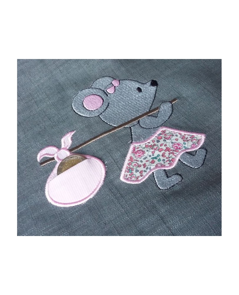Souris et son baluchon - 3 tailles