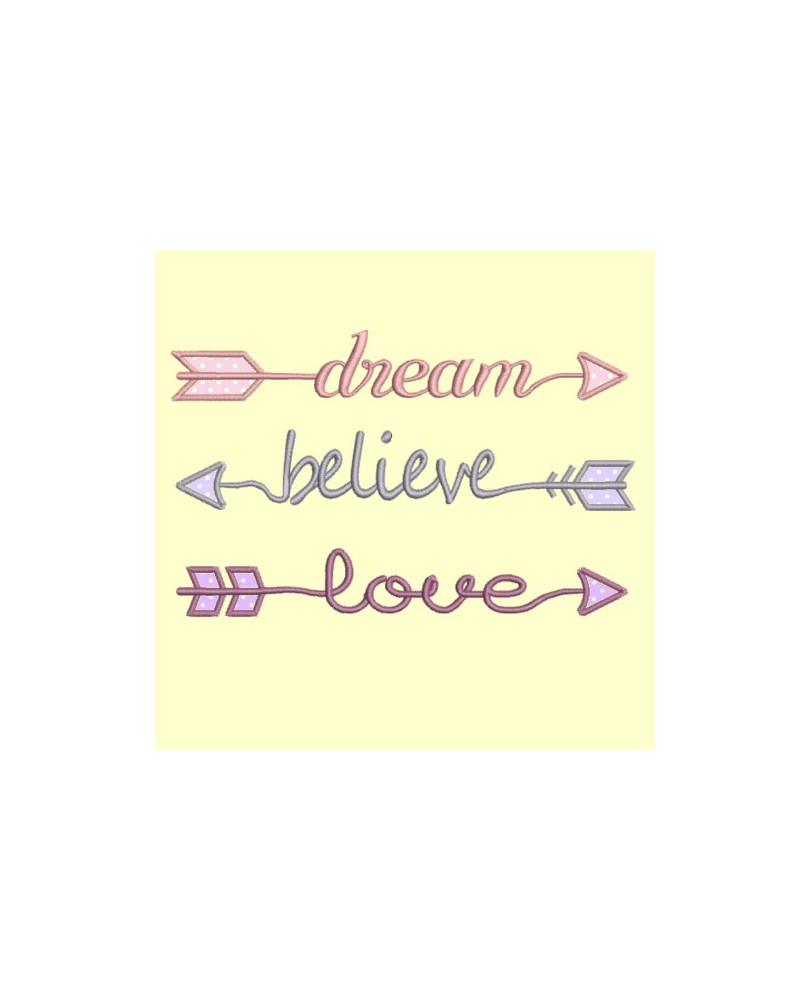 fleches dream believe love