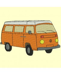Combi VW broderie pleine - 4 tailles