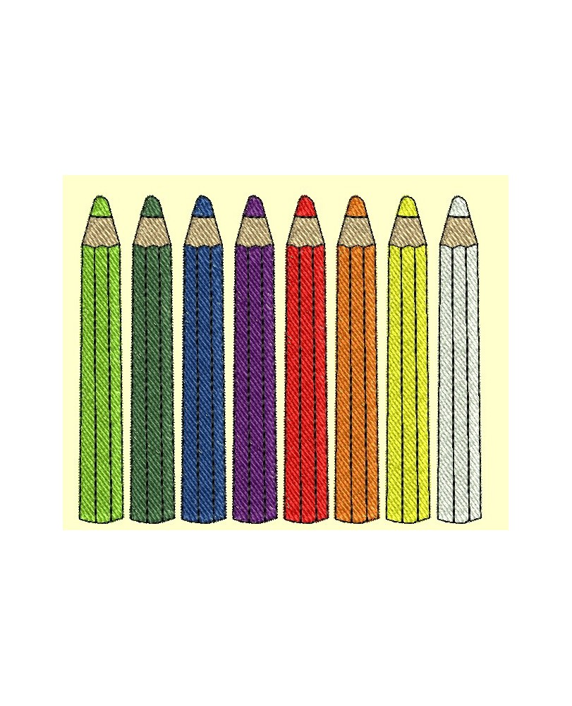 Pack crayons 4 motifs