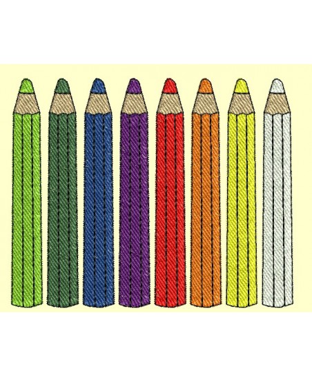Pack crayons 4 motifs