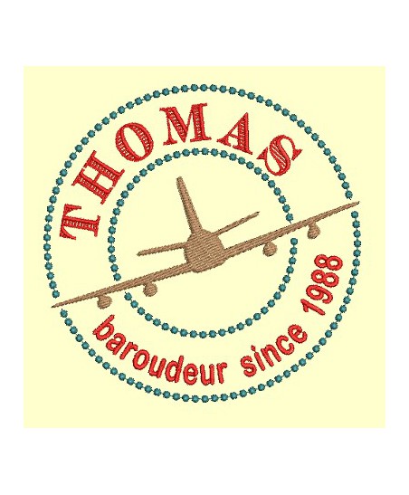 logo avion - 5 tailles