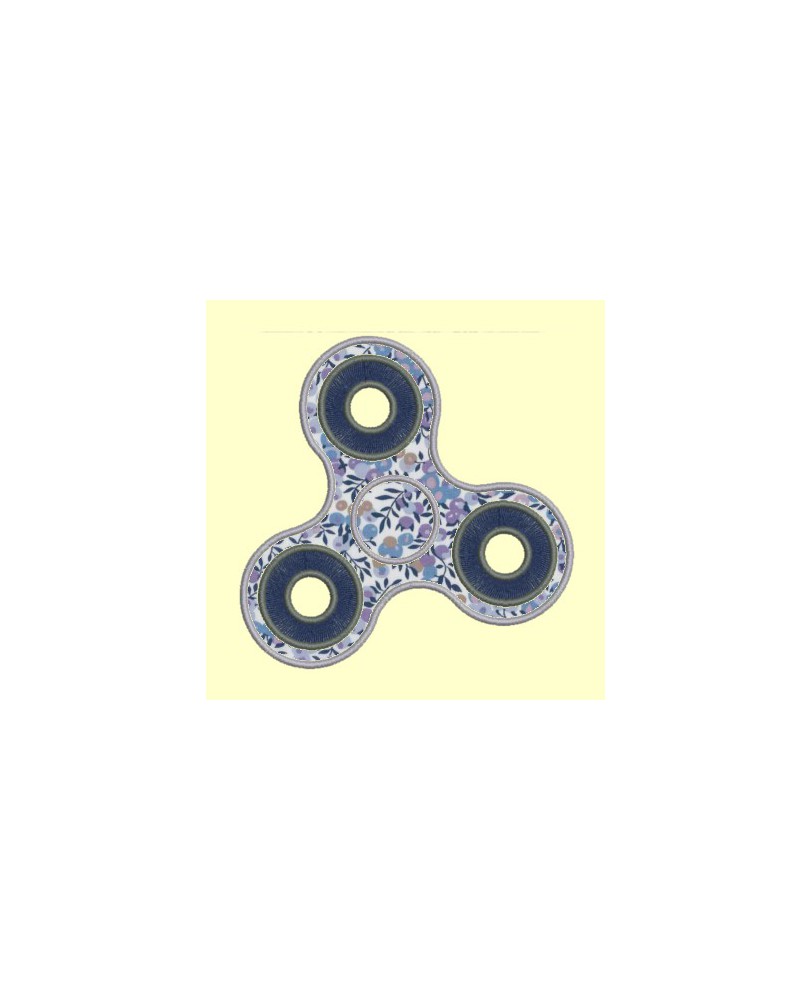 Hand spinner en appliqué - 4 tailles