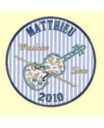 Rond musicien(ne) since violon - 3 tailles