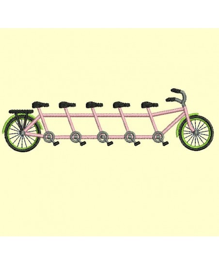 tandem de 2 à 7 places  - 4 tailles pour les 6 modèles