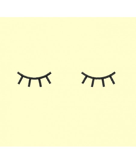 Yeux bouche - 4 design en 6 tailles chacun