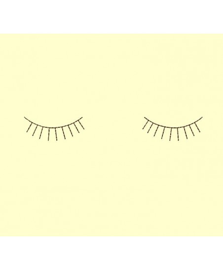 Yeux bouche - 4 design en 6 tailles chacun