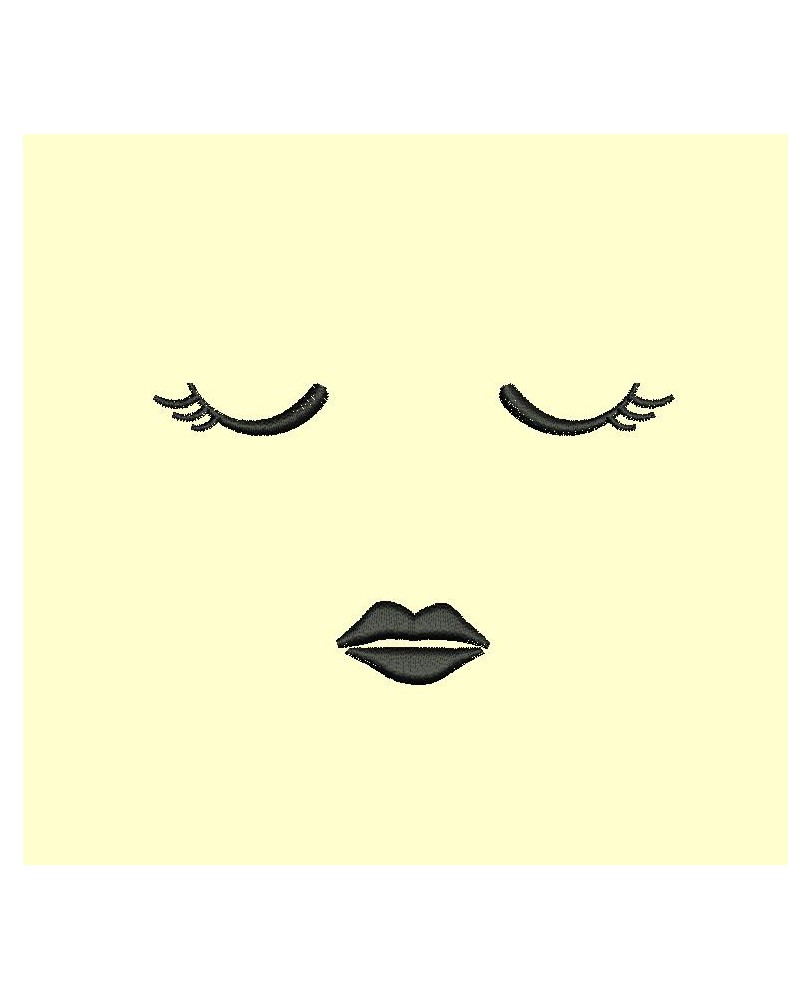 Yeux bouche - 4 design en 6 tailles chacun