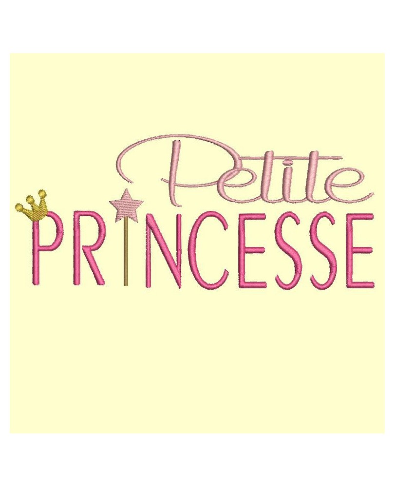 Petite princesse - 5 tailles