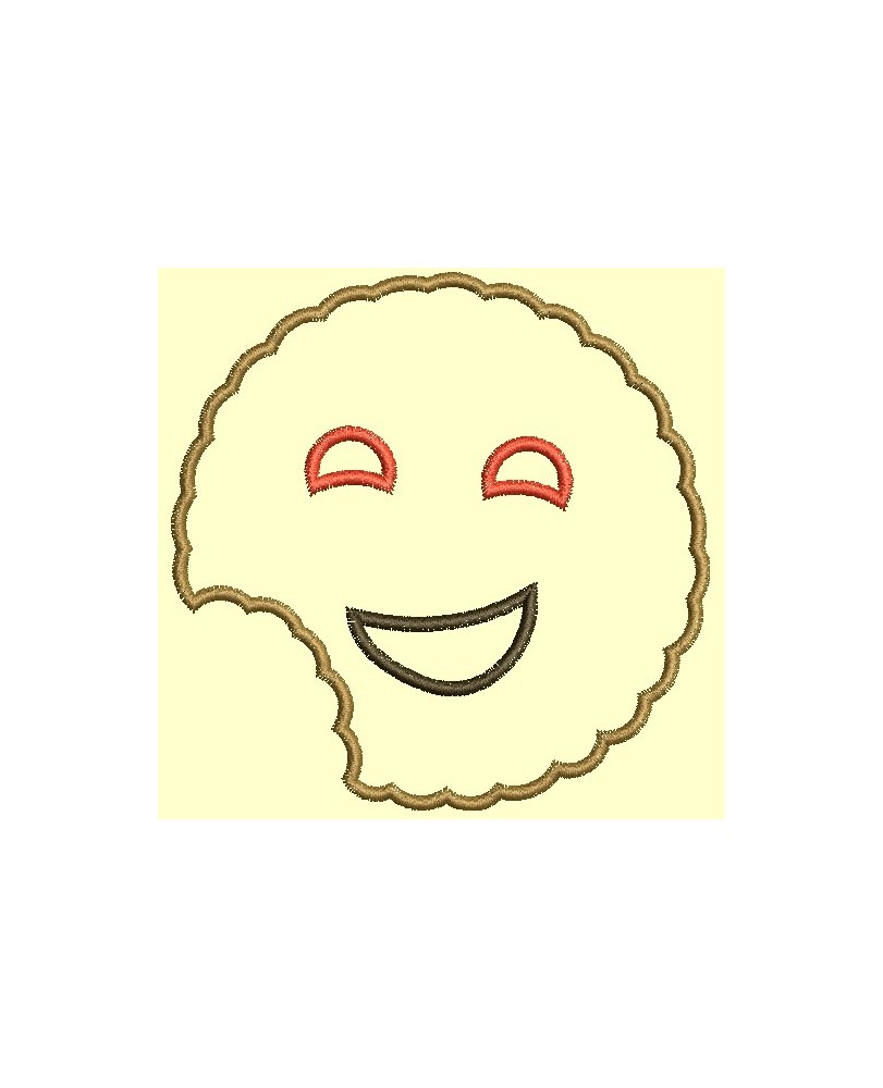 BN sourire appliqué