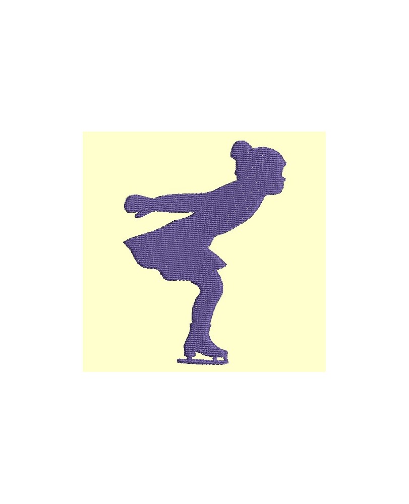 Patineur et patineuse - 2 fichiers