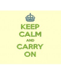 Keep Calm - 2 tailles + 2 couronnes offertes