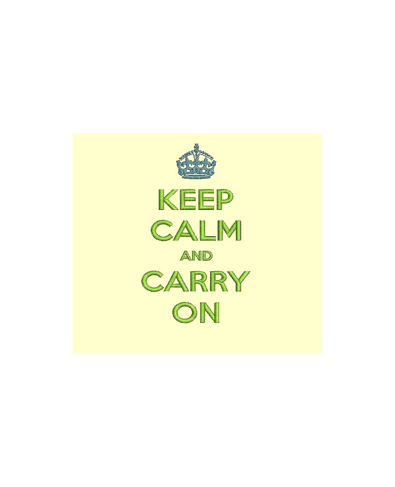 Keep Calm - 2 tailles + 2 couronnes offertes