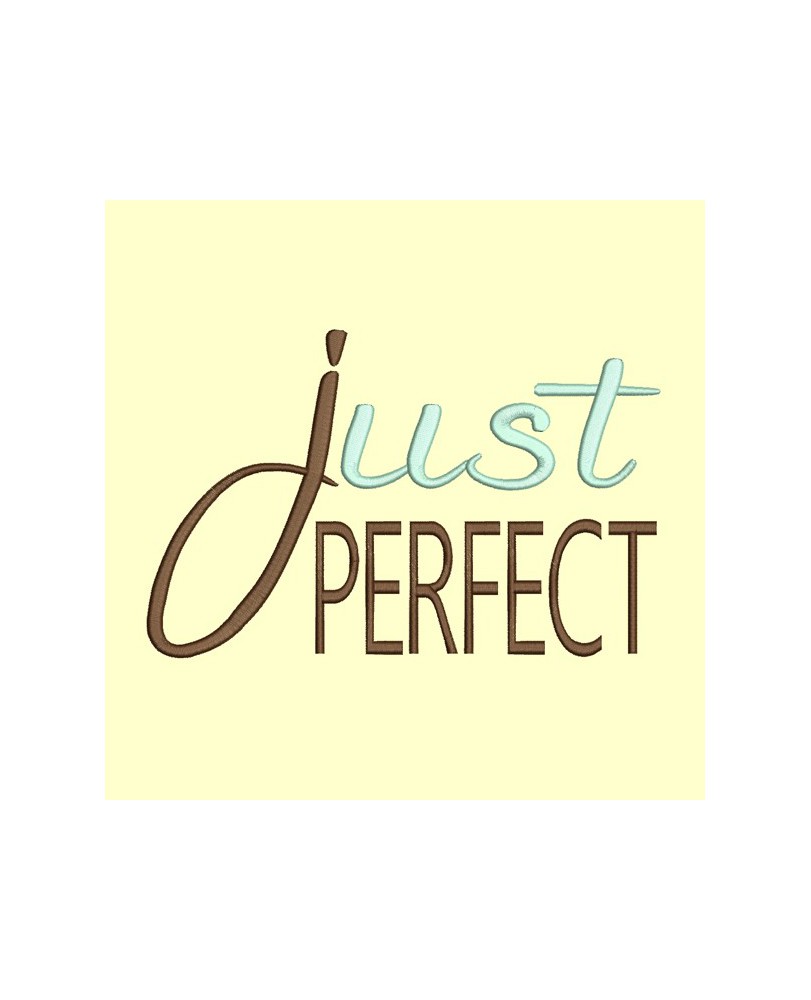 Just perfect - 7 tailles