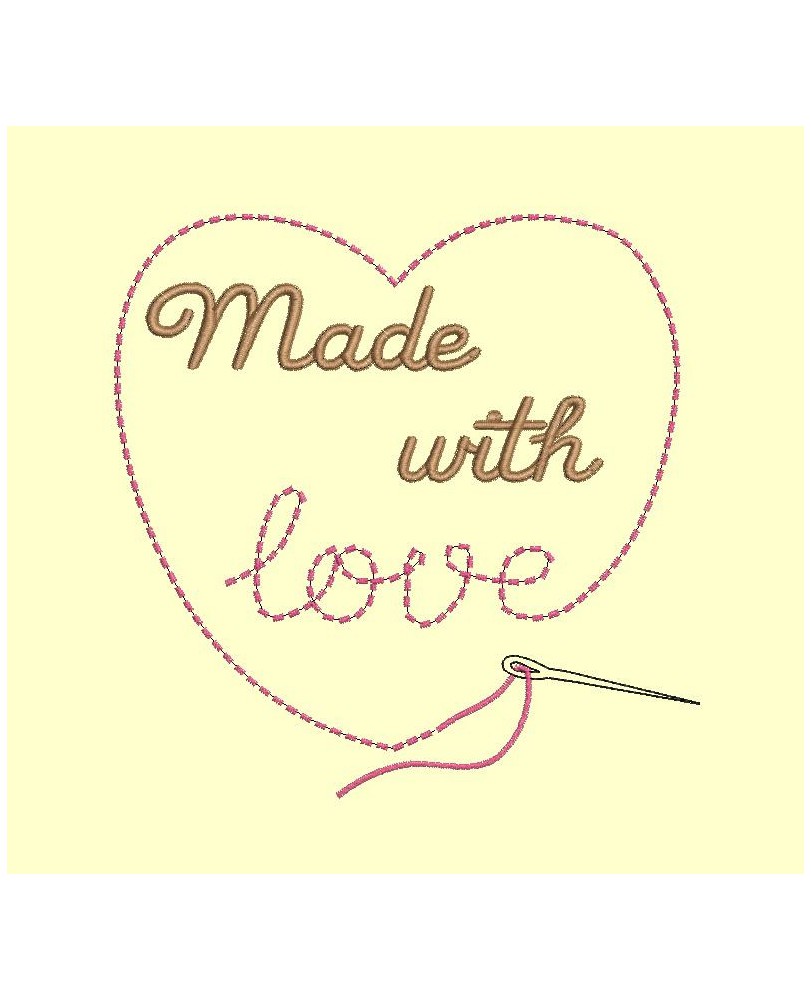 Made with love - 3 tailles