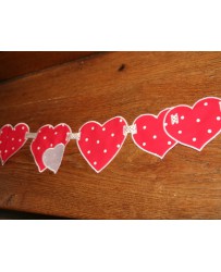 guirlande de coeurs