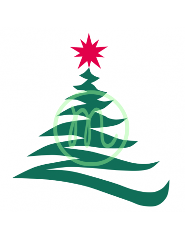 Sapin de Noël moderne