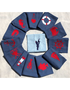 Lot Bord de mer (12 motifs) 2