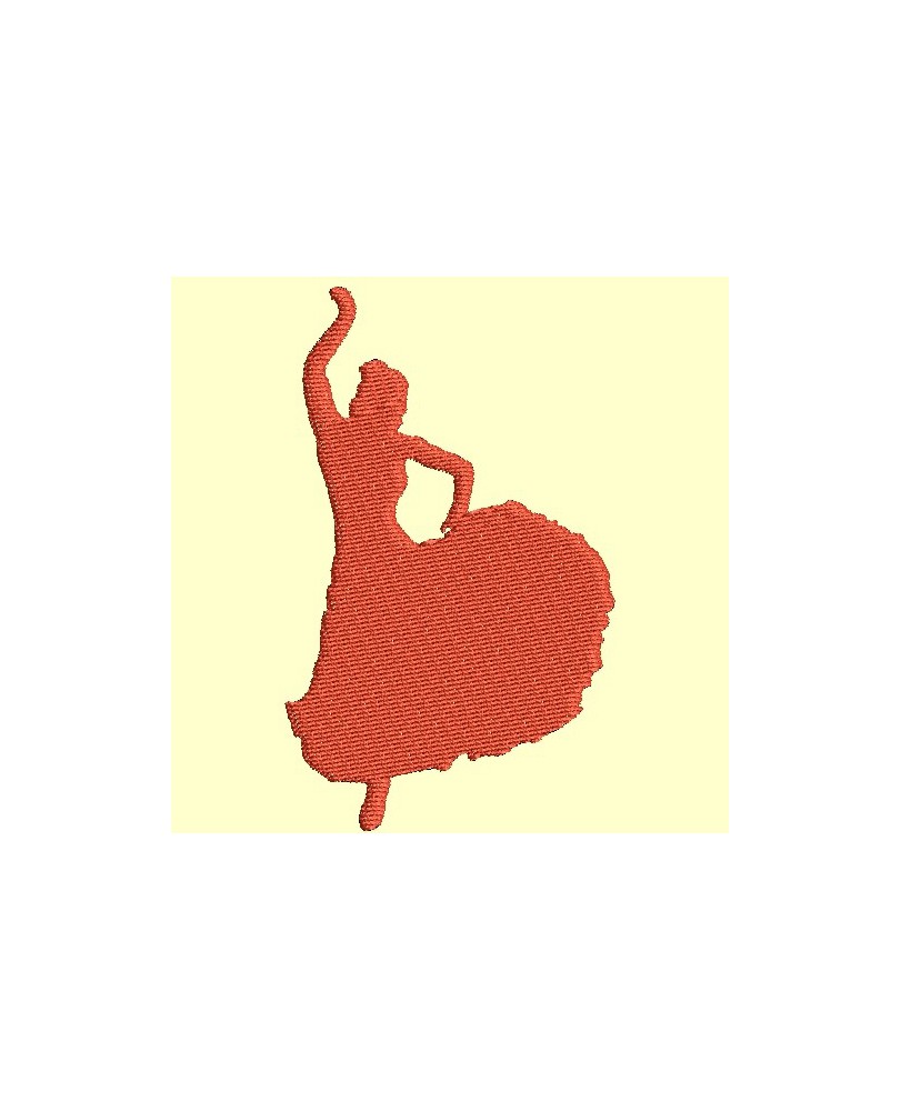 Flamenco en ombre - 10cm