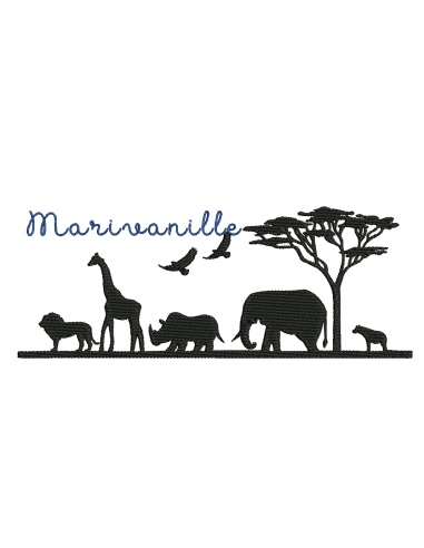 Animaux de la savane