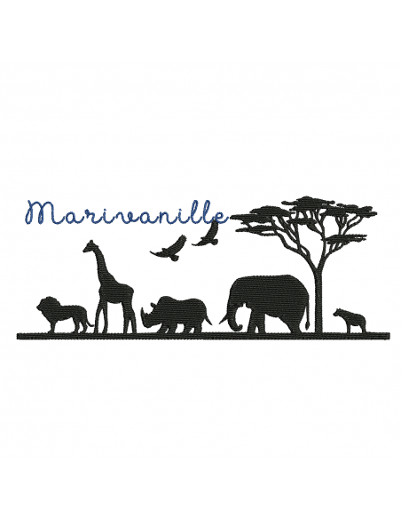 Animaux de la savane