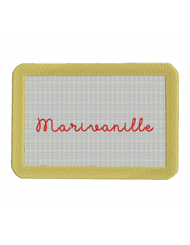 Ardoise d'école en appliqué