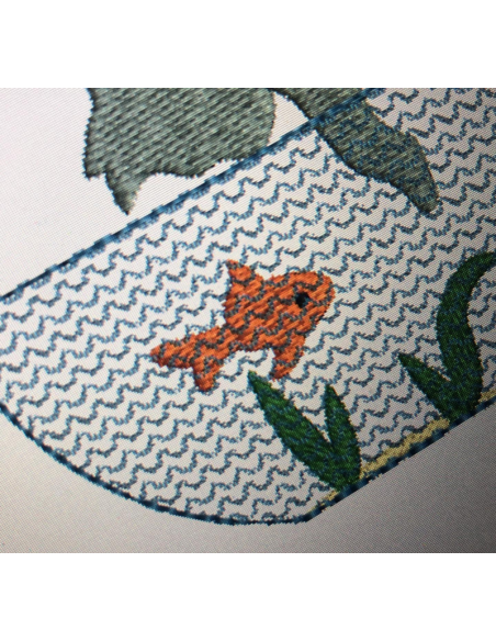 Poisson rouge et chat