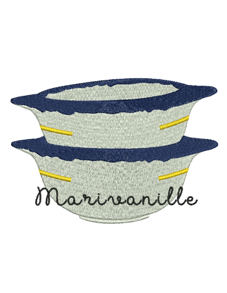 Lot Bols bretons à personnaliser de 1 à x6