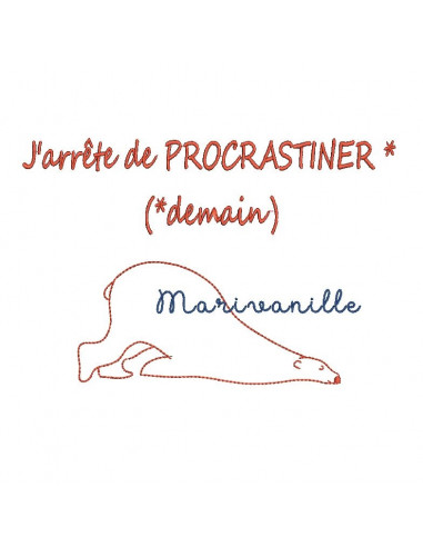 J'arrête de procratsiner