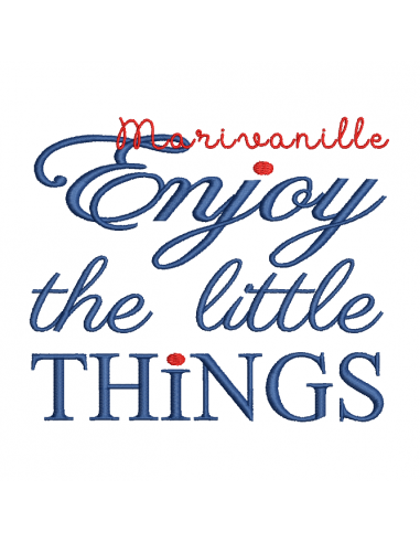 Enjoy the little things