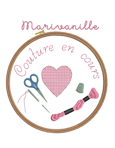 Tambour à broder