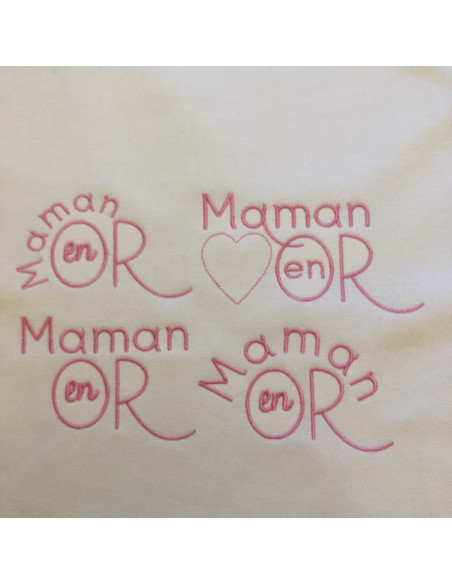 Maman en or (4 versions)