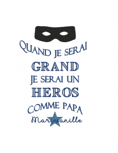 Quand je serai grand ... je...